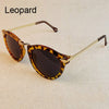 Arrow Style Metal Frame Round Sunglasses