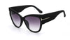 Gradient Points Cat Eye Sun Glasses